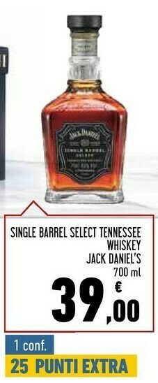 Conad Jack daniel's - tennessee whiskey 700 g(ml) offerta