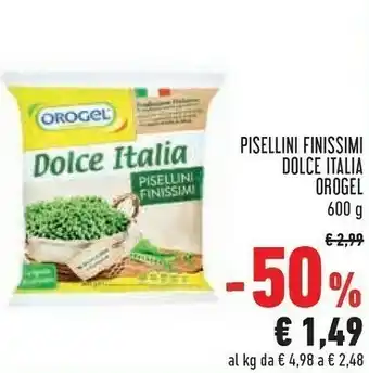 Conad Superstore Pisellini finissimi dolce italia offerta