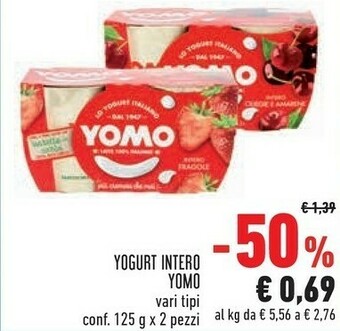 Conad Superstore Go yogurt e malto 125 g(ml) offerta