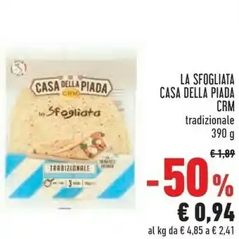 Conad Superstore Casa della piada la sfogliata offerta