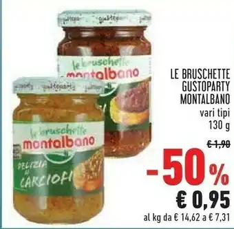 Le bruschette delizia ai carciofi 130 g(ml)