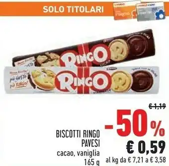 Conad Superstore Ringo vaniglia offerta