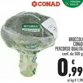 Conad Superstore Conad broccoli percorso qualità offerta