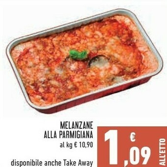 Conad Superstore Melanzane alla parmigiana offerta