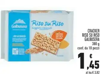 Conad Superstore Riso su riso cracker con riso soffiato 380 g(ml) offerta
