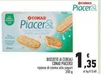 Conad Superstore Conad piacersi biscotto offerta