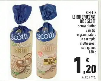 Conad Superstore Riso scotti - risette bio offerta