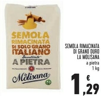 Conad Superstore Semola rimacinata di grano duro 1000 g(ml) offerta