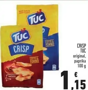Conad Superstore Tuc crisp paprika cotte al forno offerta
