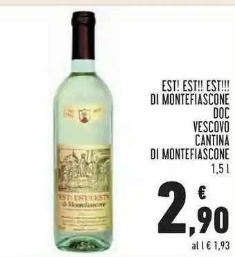 Az. vinicola falesco - est! est!! est!!! di montefiascone 750 g(ml)