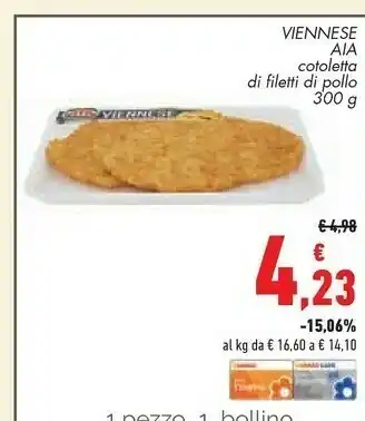 Conad Superstore Aia - la viennese 300 g(ml) offerta