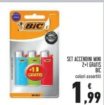 Set accendini mini 2+1 gratis