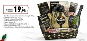 Conad Superstore Cesto rustico regalidea offerta
