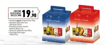 Confezione delizie di natale dolcezze