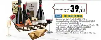 Conad Superstore Cesto bontà emiliane casella offerta