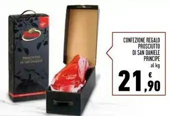 Conad Superstore Principe confezione regalo prosciutto di san daniele offerta