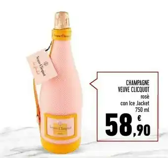 Conad Superstore Champagne rosè con ice jacket offerta