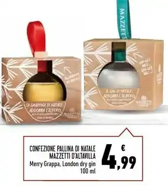 Conad Superstore Confezione pallina di natale d'altavilla offerta