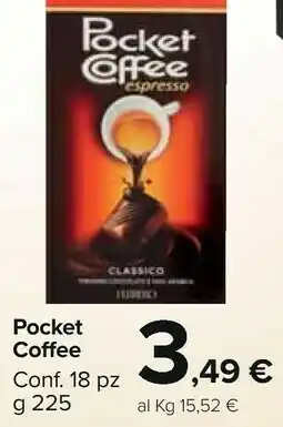 Carrefour Market Pocket coffee 225 g(ml) offerta