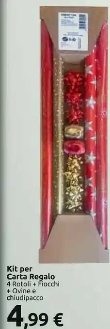 Carrefour Market Kit per carta regalo offerta