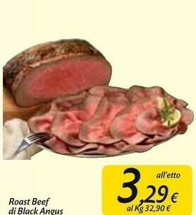 Carrefour Market Roast beef di black angus offerta