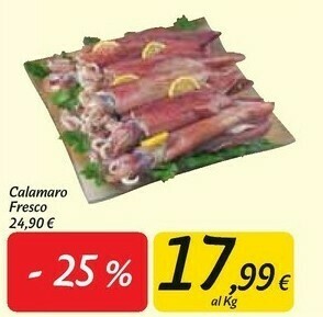 Carrefour Market Calamaro fresco offerta