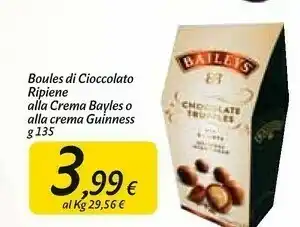 Carrefour Market Boules di cioccolato ripiene offerta