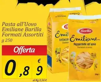 Emiliane pappardelle all'uovo 250 g(ml)