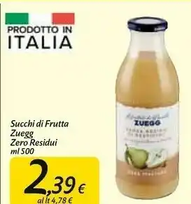 Carrefour Market Succhi di frttua zero offerta