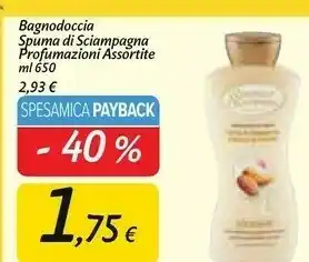 Carrefour Market Bagnodoccia profumazioni assortite offerta