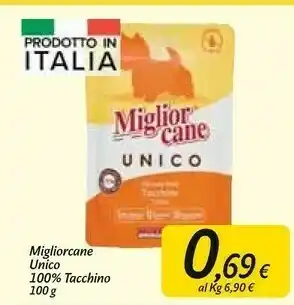 Carrefour Market Miglior cane unico 100% tacchino offerta