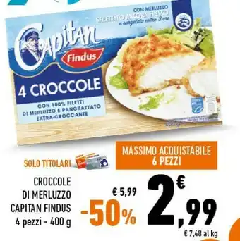 Conad Croccole di merluzzo offerta
