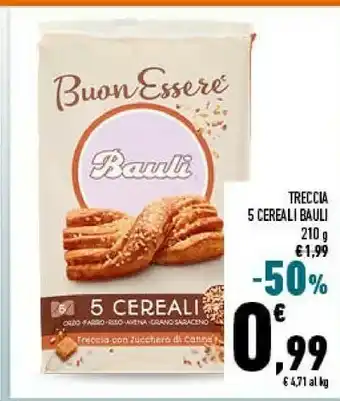 Conad Treccia 5 cereali offerta