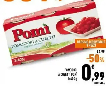 Conad Pomodoro a cubetti offerta