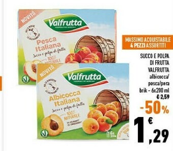 Conad Succo e polpa di frutta offerta