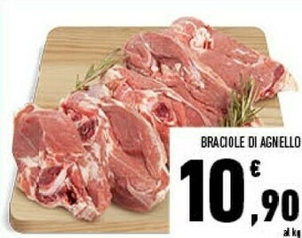 Conad Braciole di agnello offerta