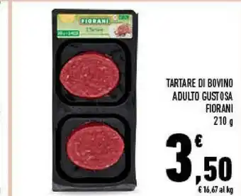 Conad Tartare di bovino adulto gustosa offerta