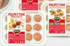 Conad Polpettine con speck e formaggio gustose con carne di tacchino 240 g(ml) offerta