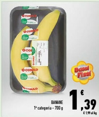 Conad Conad banane offerta