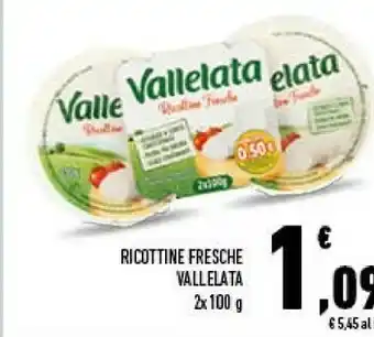 Conad Ricottine fresche offerta