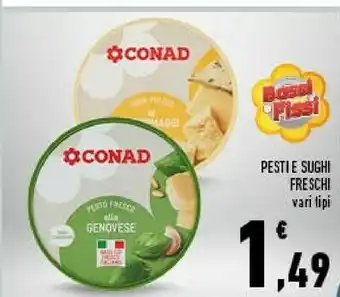 Conad Conad - pesto alla genovese con basilico fresco offerta
