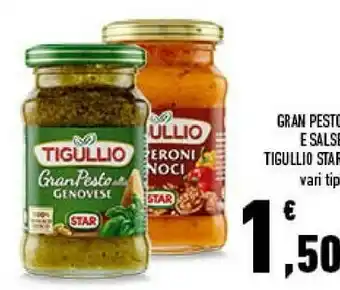 Conad Gran pesto e salse tigullio offerta