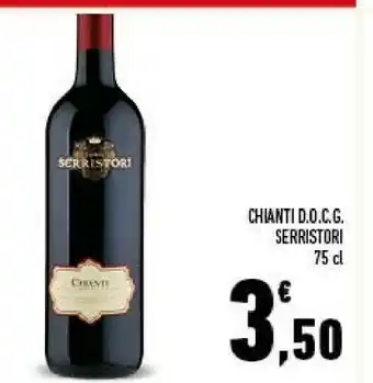 Conad Serristori chianti docg offerta