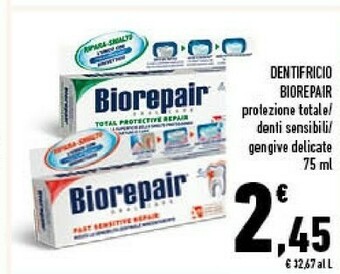 Conad Biorepair dentifricio offerta