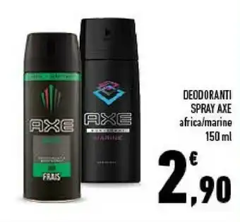 Conad Deodoranti spray offerta