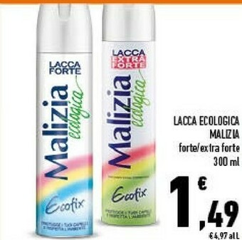 Conad Lacca ecologica offerta
