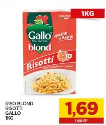 Interspar Gallo Riso Blond Risotti 1kg offerta