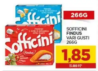 Interspar Findus Sofficini vari gusti 266g offerta