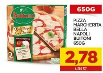 Interspar Buitoni Pizza Margherita Bella Napoli 650g offerta