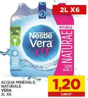 Interspar Vera Acqua Minerale Naturale 2l x6 offerta